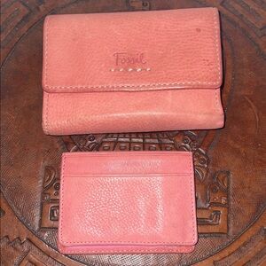 FOSSIL vintage Leather Wallet